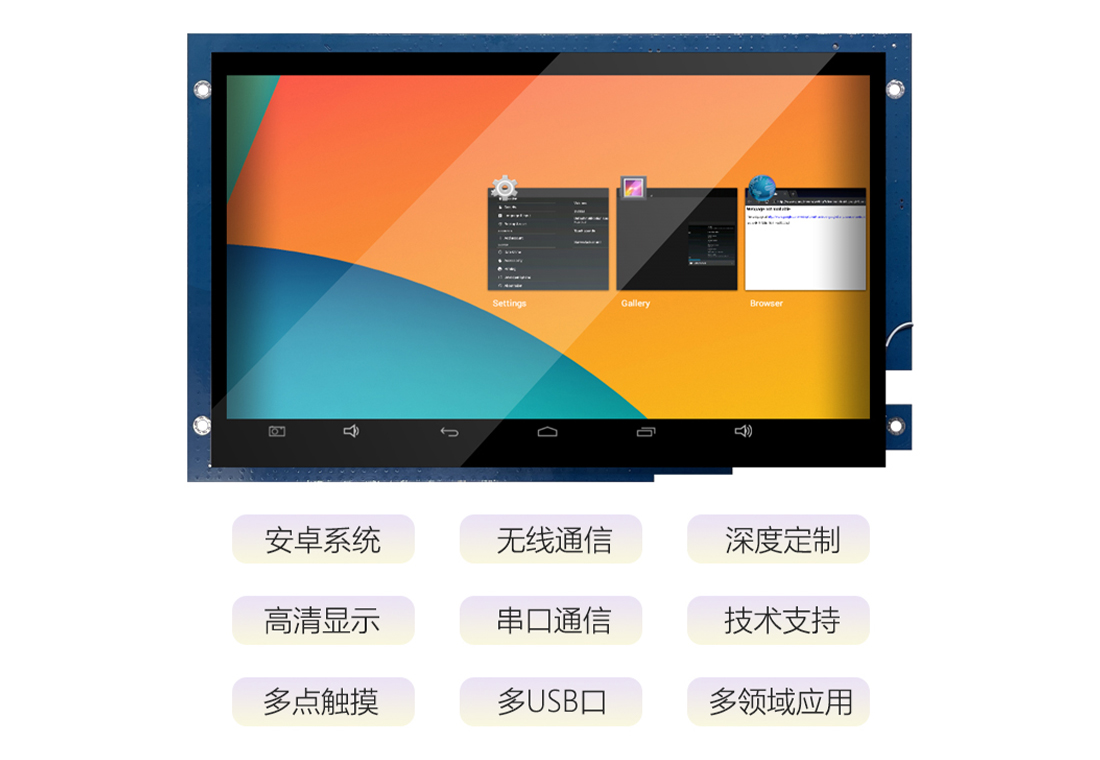 工業(yè)級高清串口屏介紹